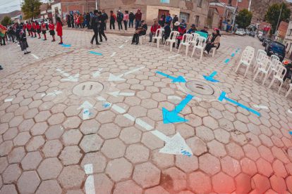 Construcción del sistema de alcantarillado sanitario y drenaje pluvial