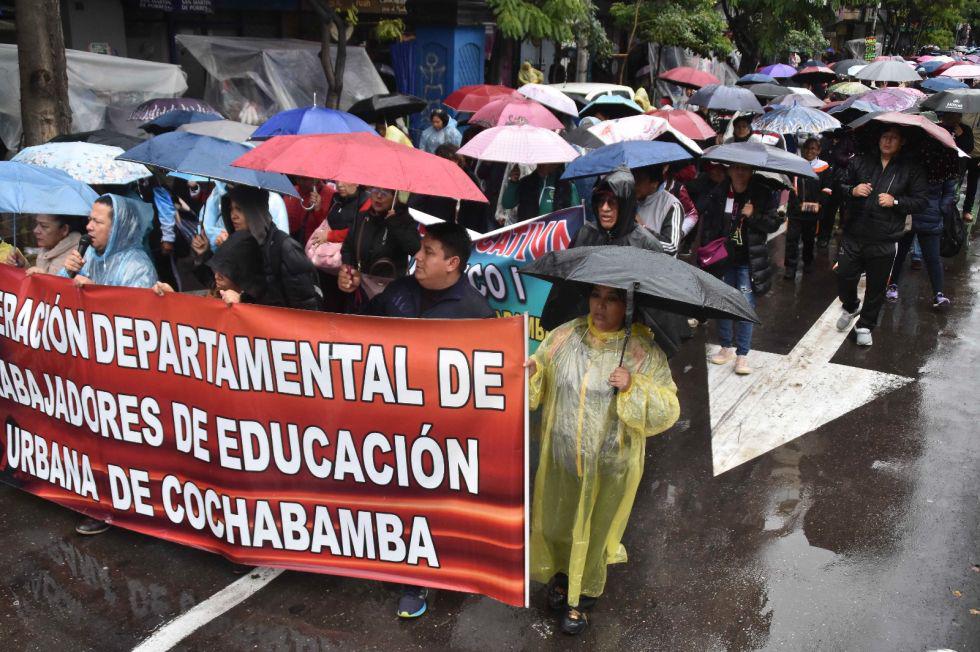 Marcha del Magisterio