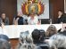 Reunión de autoridades del Gobierno y el magisterio urbano nacional.