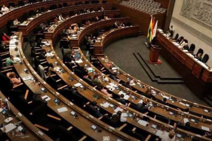 El pleno de la Asamblea Legislativa