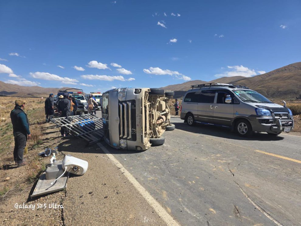 Imagen del accidente