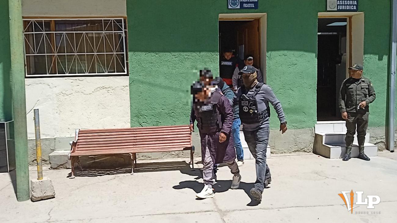 Imagen de los detenidos