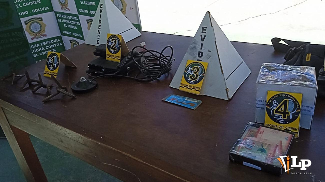Imagen de lo incautado