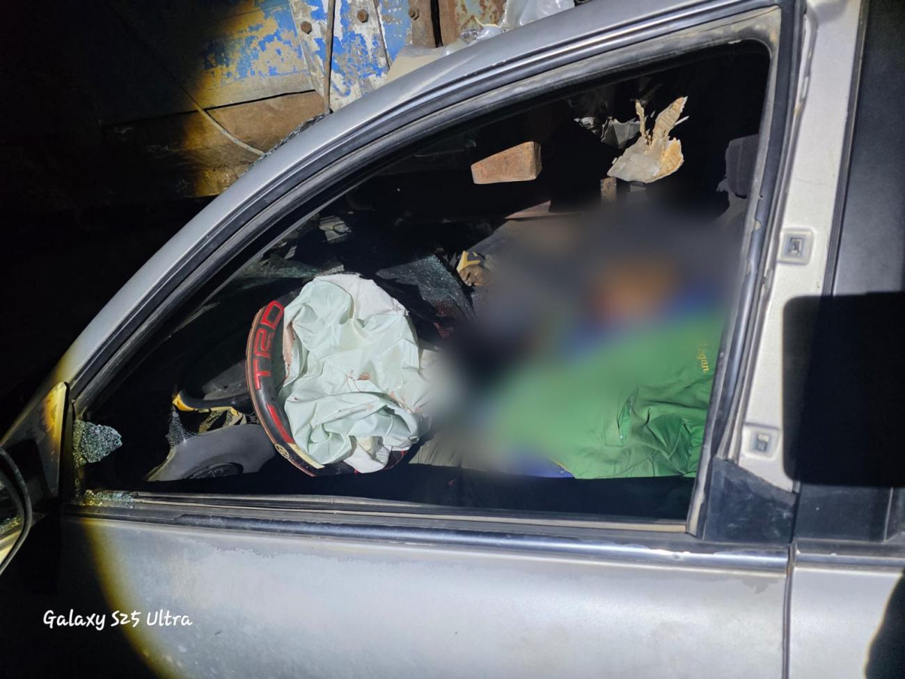 Imagen del accidente