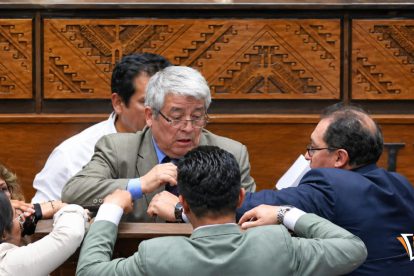 Momento de tensión en la Cámara de Diputados